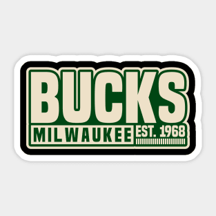 Milwaukee Bucks 02 Sticker